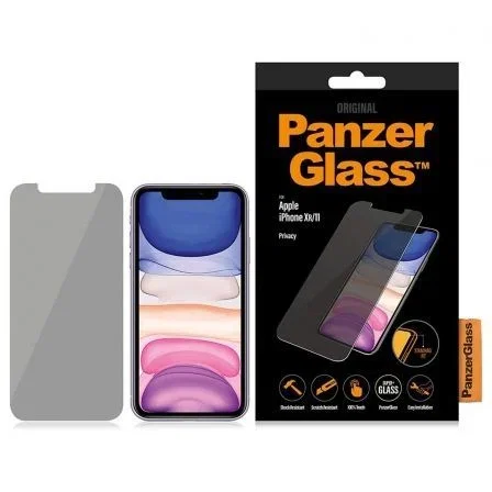 PanzerGlass Protector de Pantalla Standard Privacy para iPhone 11 y iPhone XR PanzerGlass Protector de Pantalla Standard Privacy para iPhone 11 y iPhone XR
